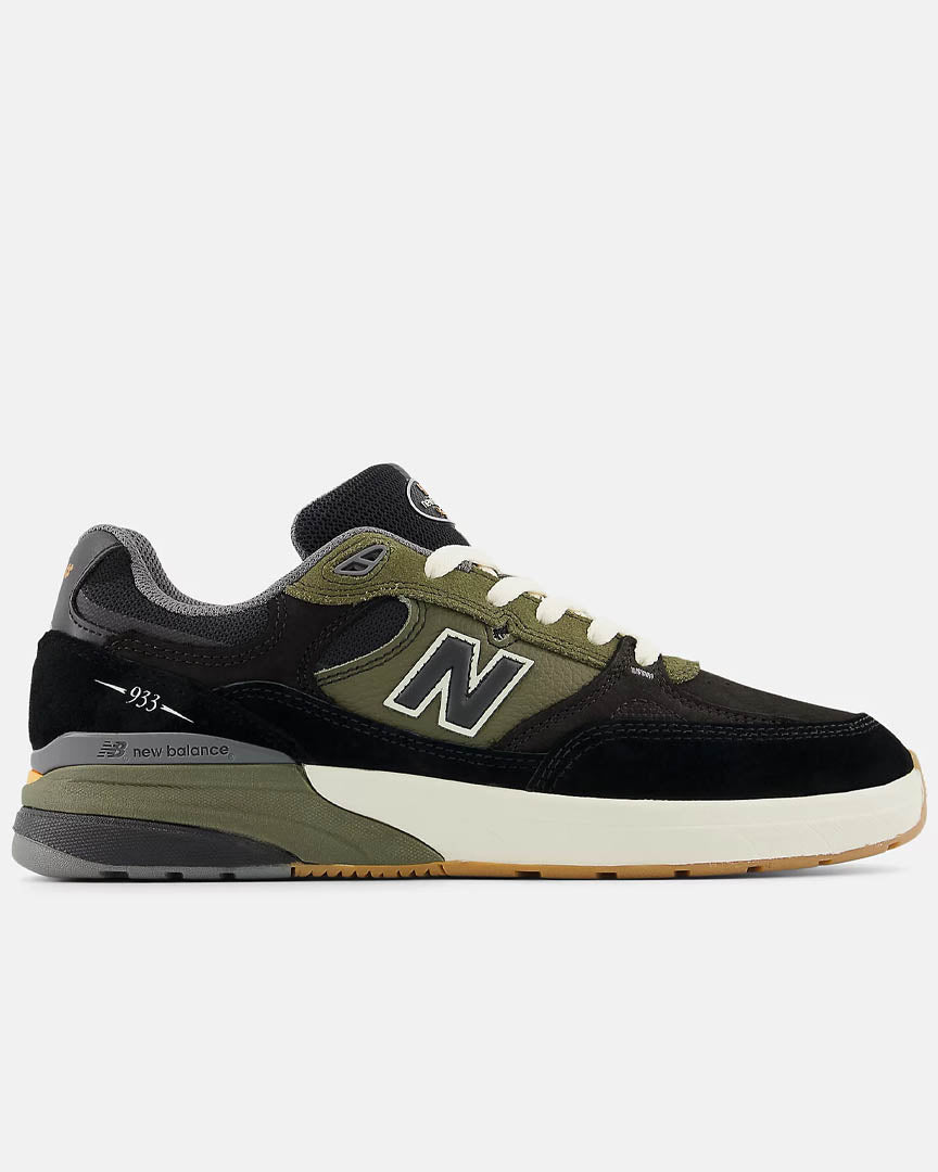 Numeric 933 Reynolds Shoes - Black/Olive