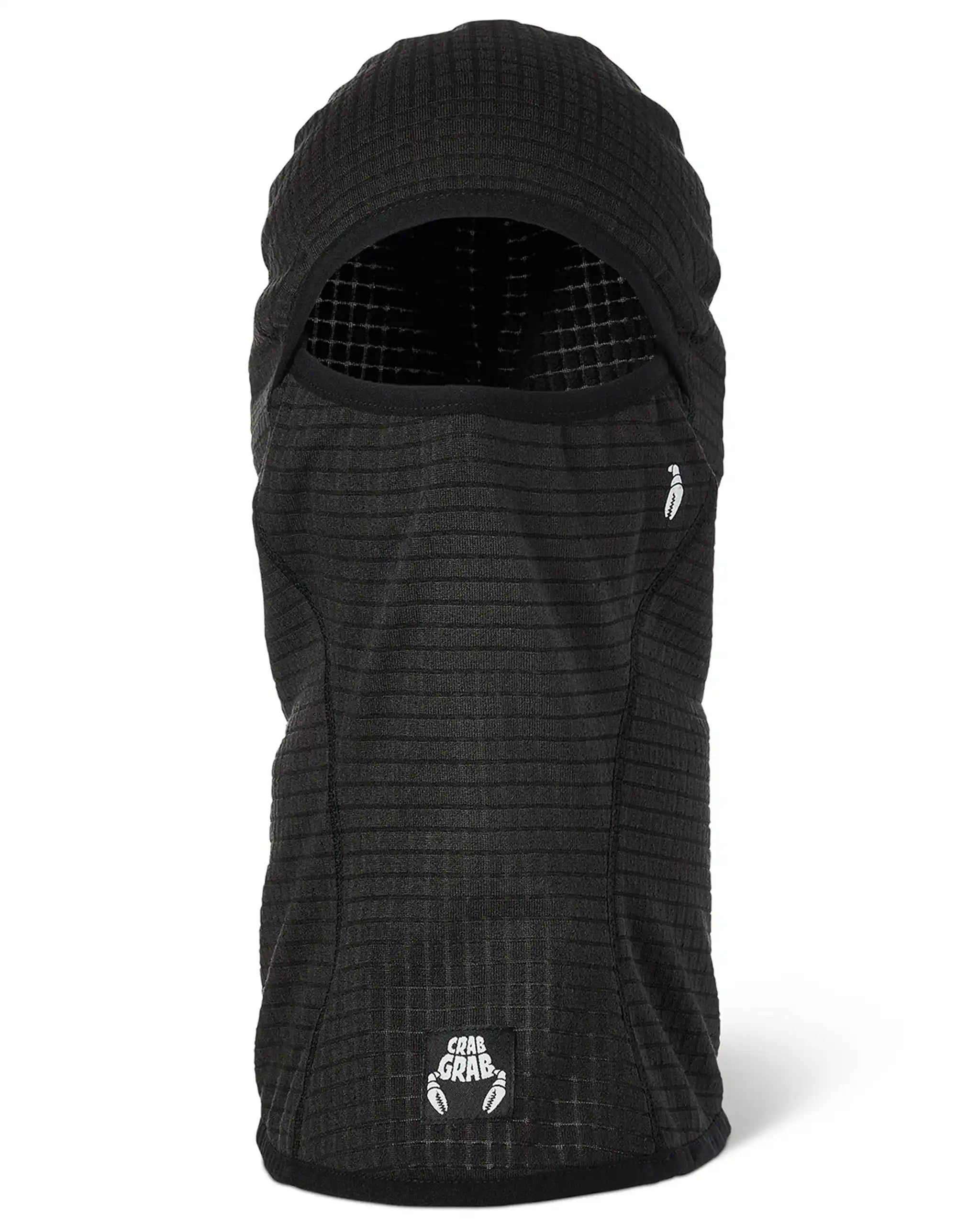 Balaclava Clawva Waffle Fleece - Black par CRAB GRAB