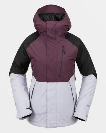 Women's V.Co Aris Ins Gore-tex Winter Jacket - Black Berry