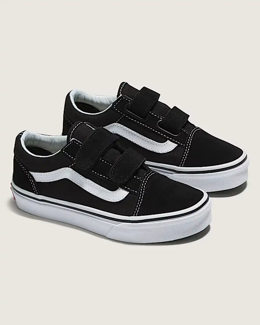 Little Kids Old School V Shoes - Black/True White