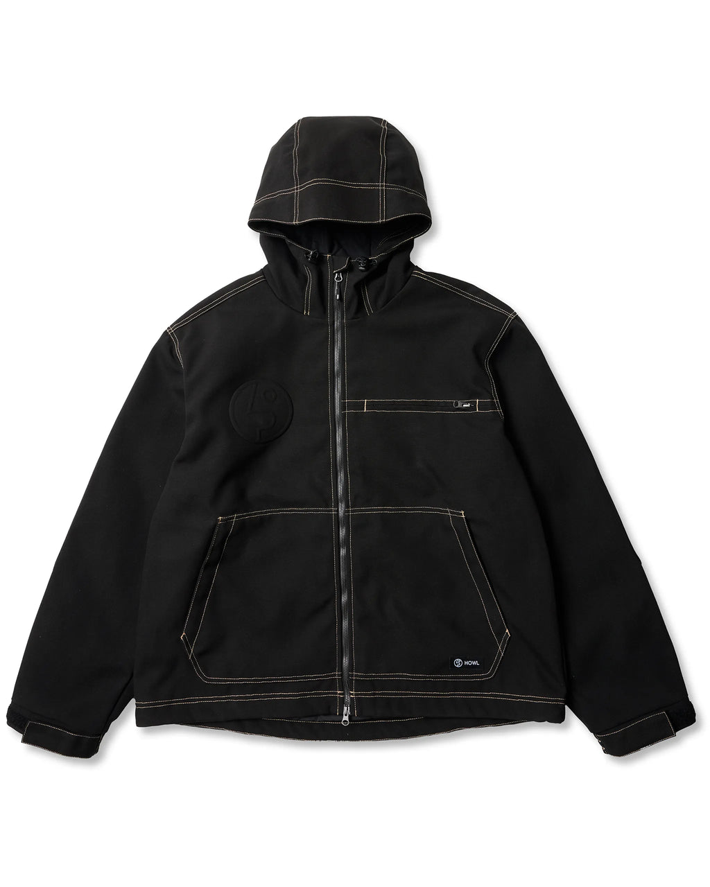HOWL Workwear Public Winter Jacket - Black