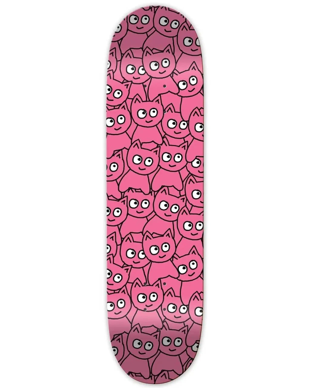 MEOW Sticker Pile Skateboard Deck