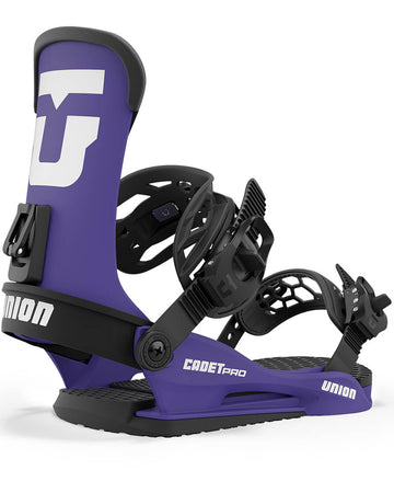 Cadet Pro Snowboard Bindings - Purple 2024