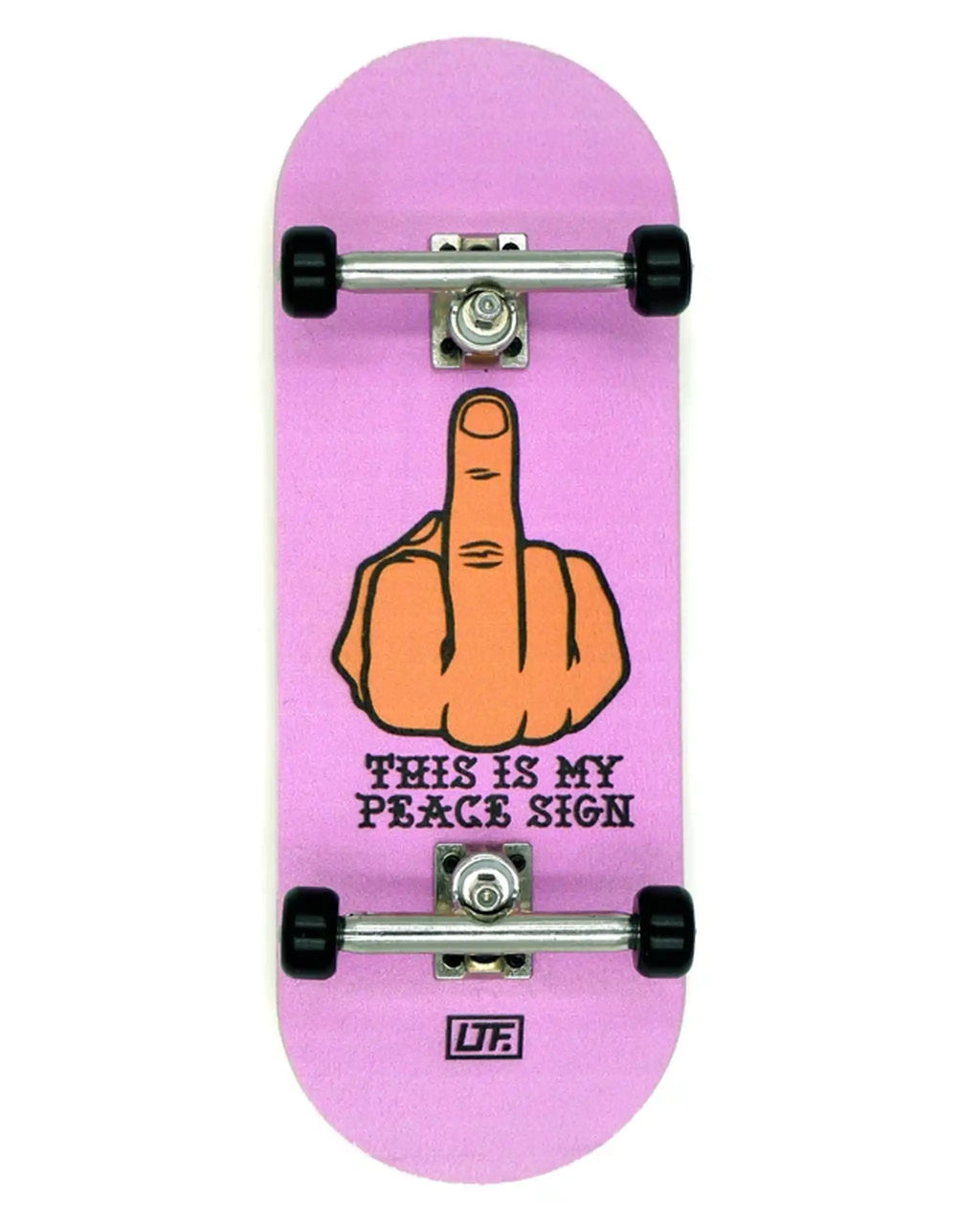 SLUSHCULT Fingerboard Complete - Ltf My Peace Sign
