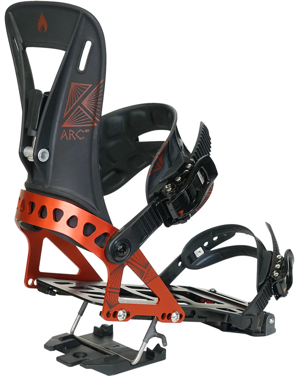 Fixation De Snowboard Arc St - Red 2027
