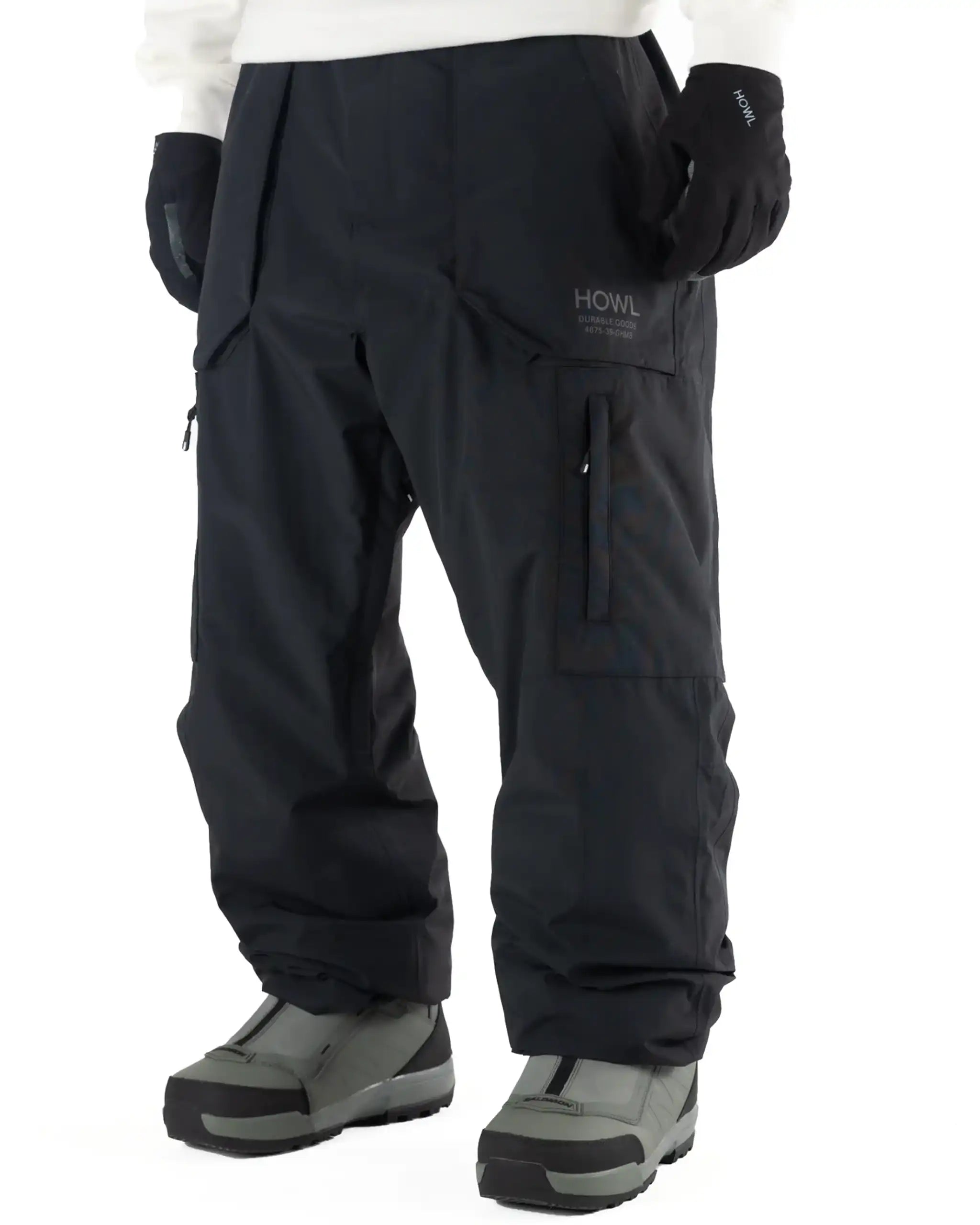 HOWL Heritage Snow Pants - Black