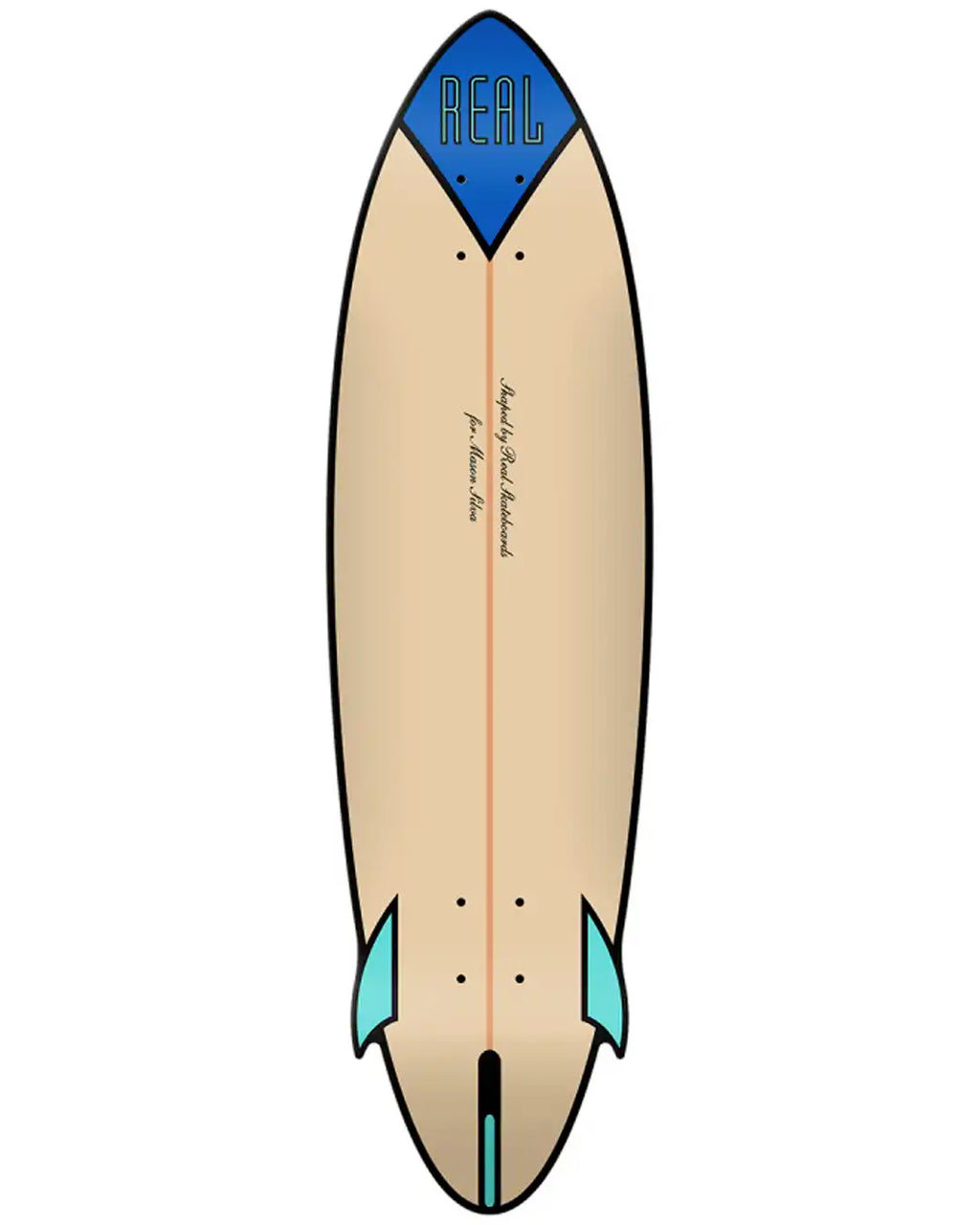 Mason Speed Egg Shaped Skateboard Deck