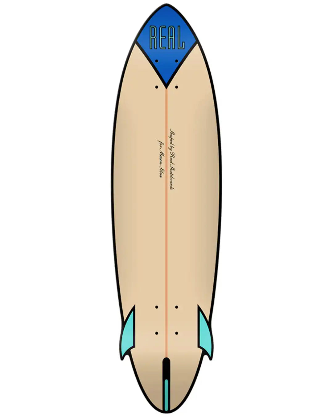 Mason Speed Egg Shaped Skateboard Deck
