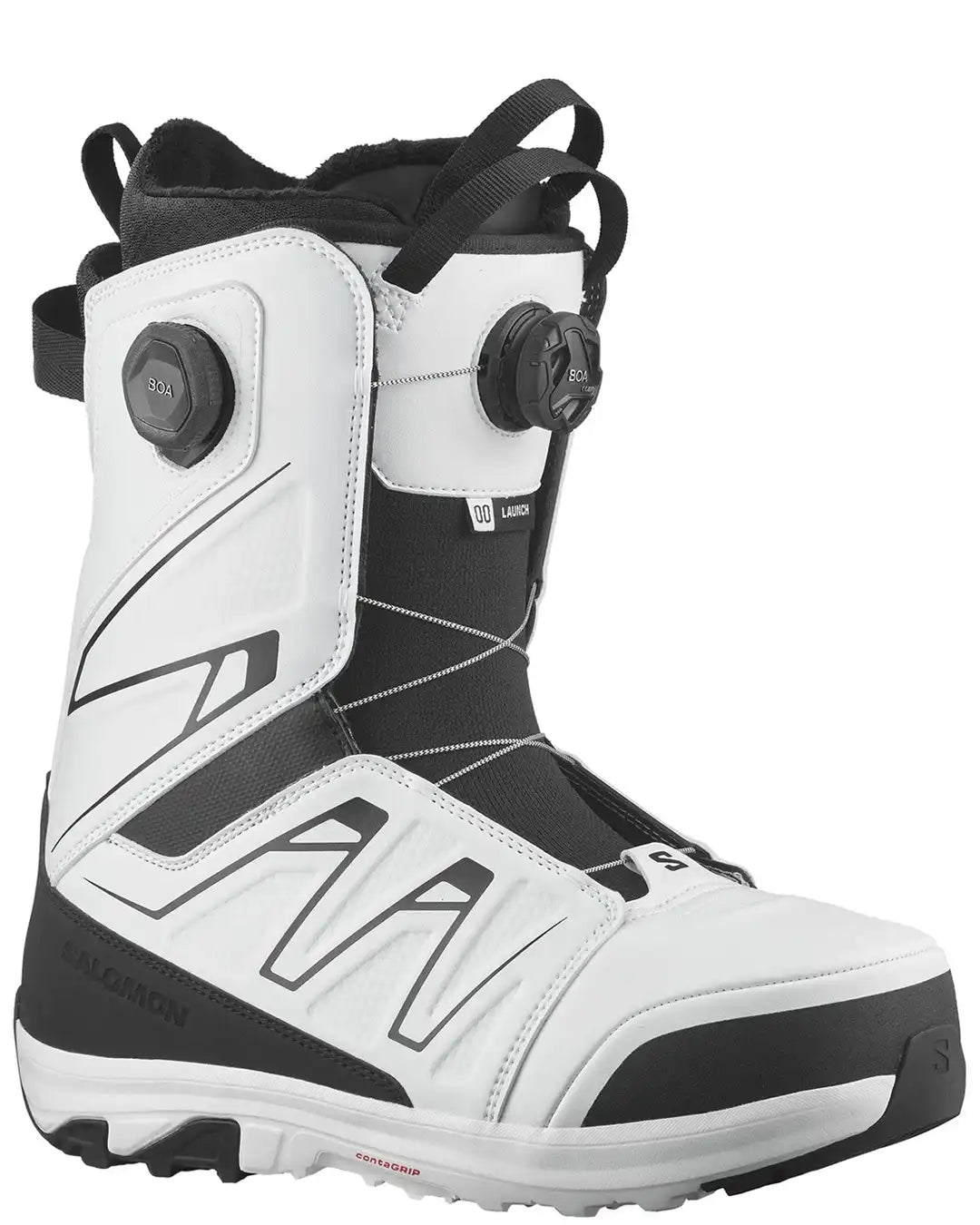 Launch Boa Sj Boa Snowboard Boots - Black/White 2026