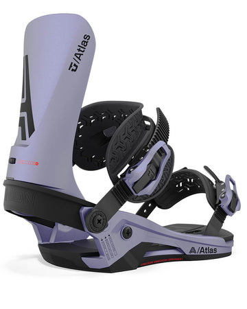 Fixation de snowboard Atlas - Metallic Purple 2024