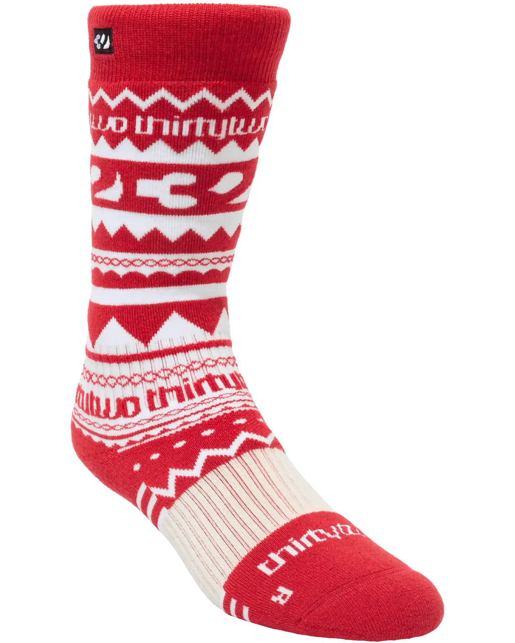 THIRTY TWO Women Merino Thermal Socks - Red