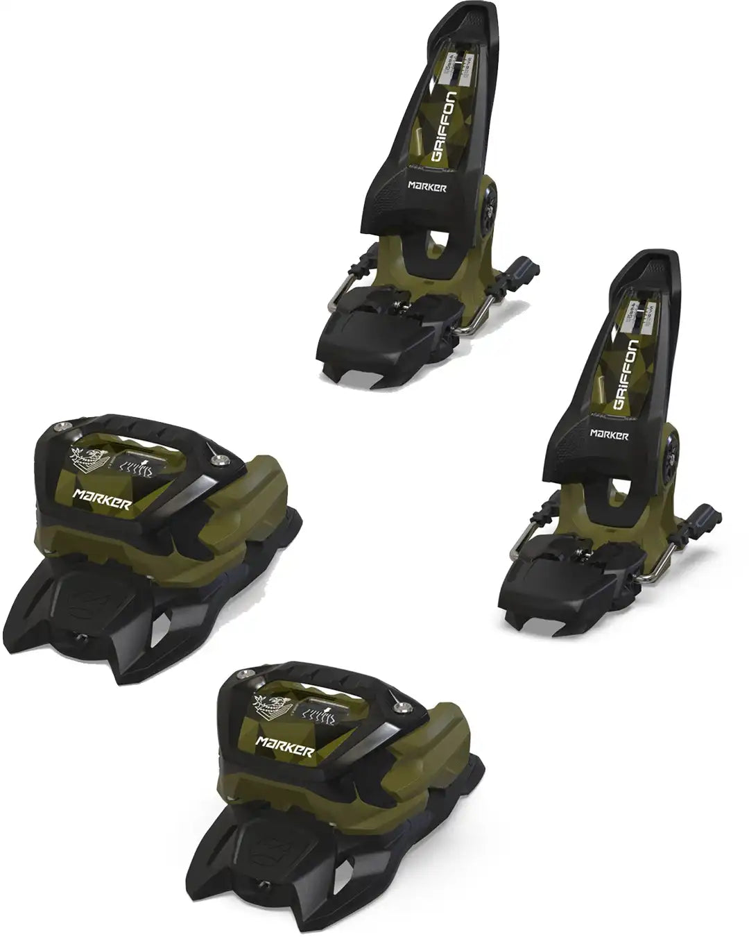 Fixation De Ski Griffon 13 - Olive Green 2026
