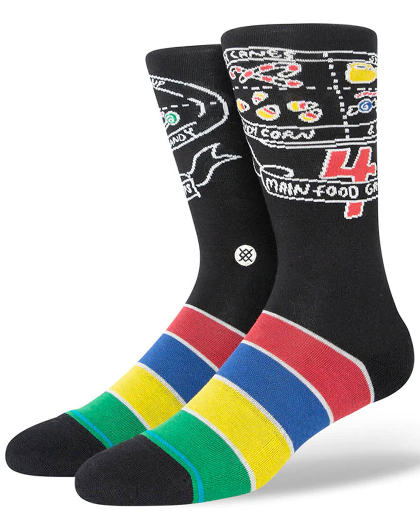 Ftp Elf Food Groups Socks - Black