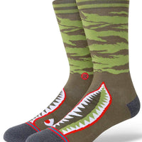 Warbird Socks - Olive