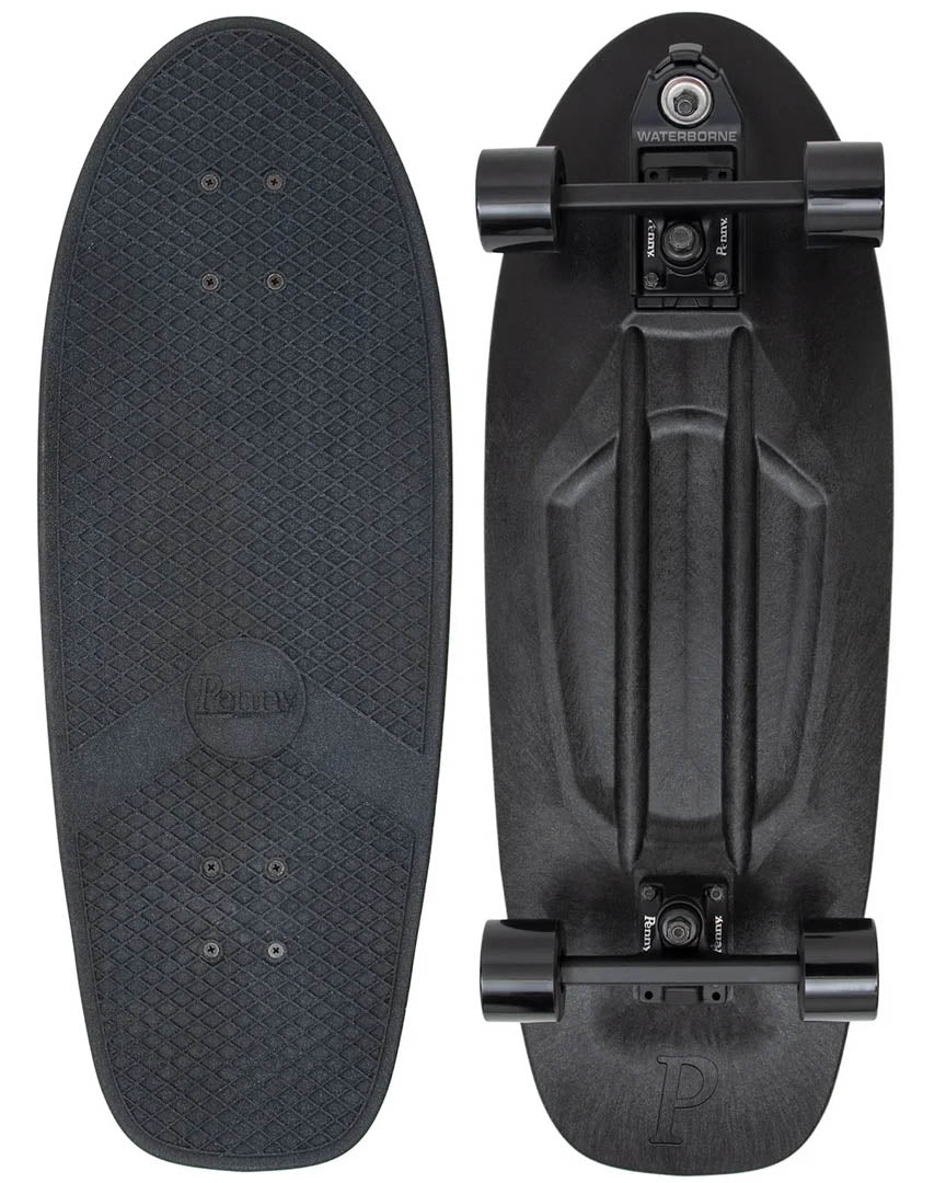 Surf Skate Complete Cruiser Skateboard - Blackout