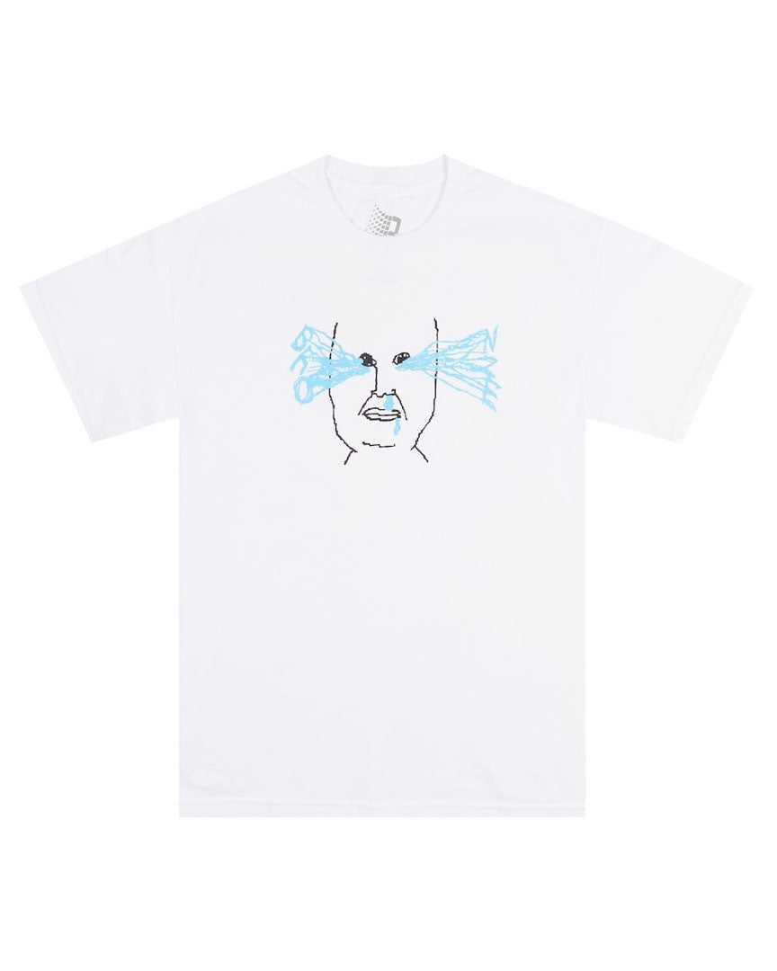 T-shirt Cry - White