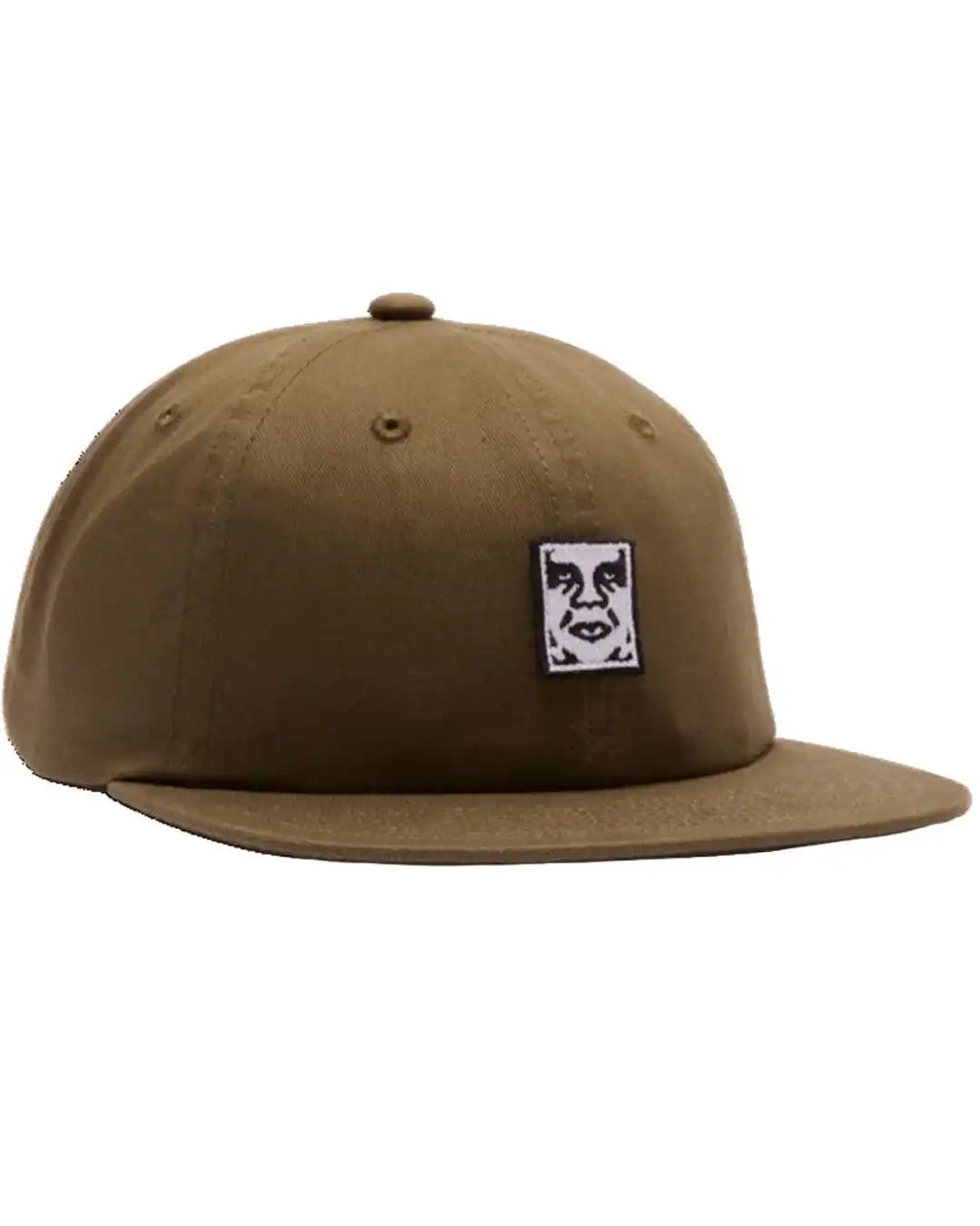 Casquette Icon Patch Panel Snapback - Army