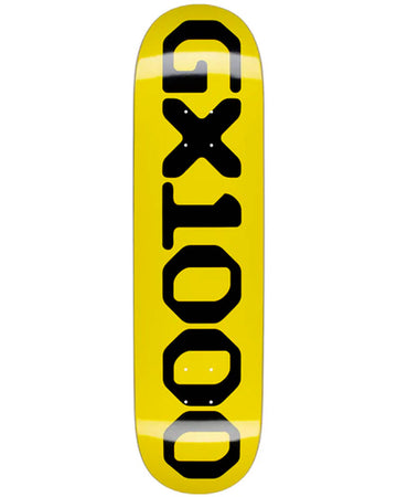 Og Logo Deck Skateboard Deck - Yellow