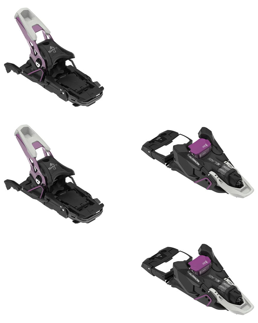 S/Lab Shift² 13 Ski Bindings - Byzantium/Black/Aurora 2026