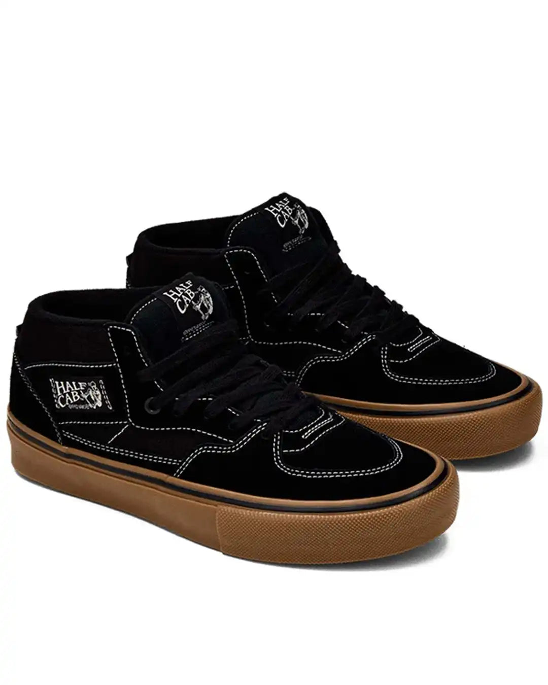 Souliers Skate Half Cab - Black/Gum/White