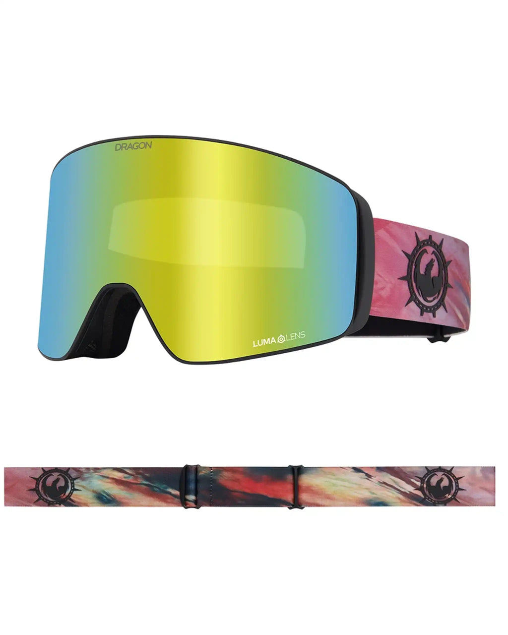 Goggles Slain Mag Cyl - Burnout/Gold par DRAGON