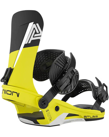Fixation De Snowboard Atlas - Hype Yellow 2026