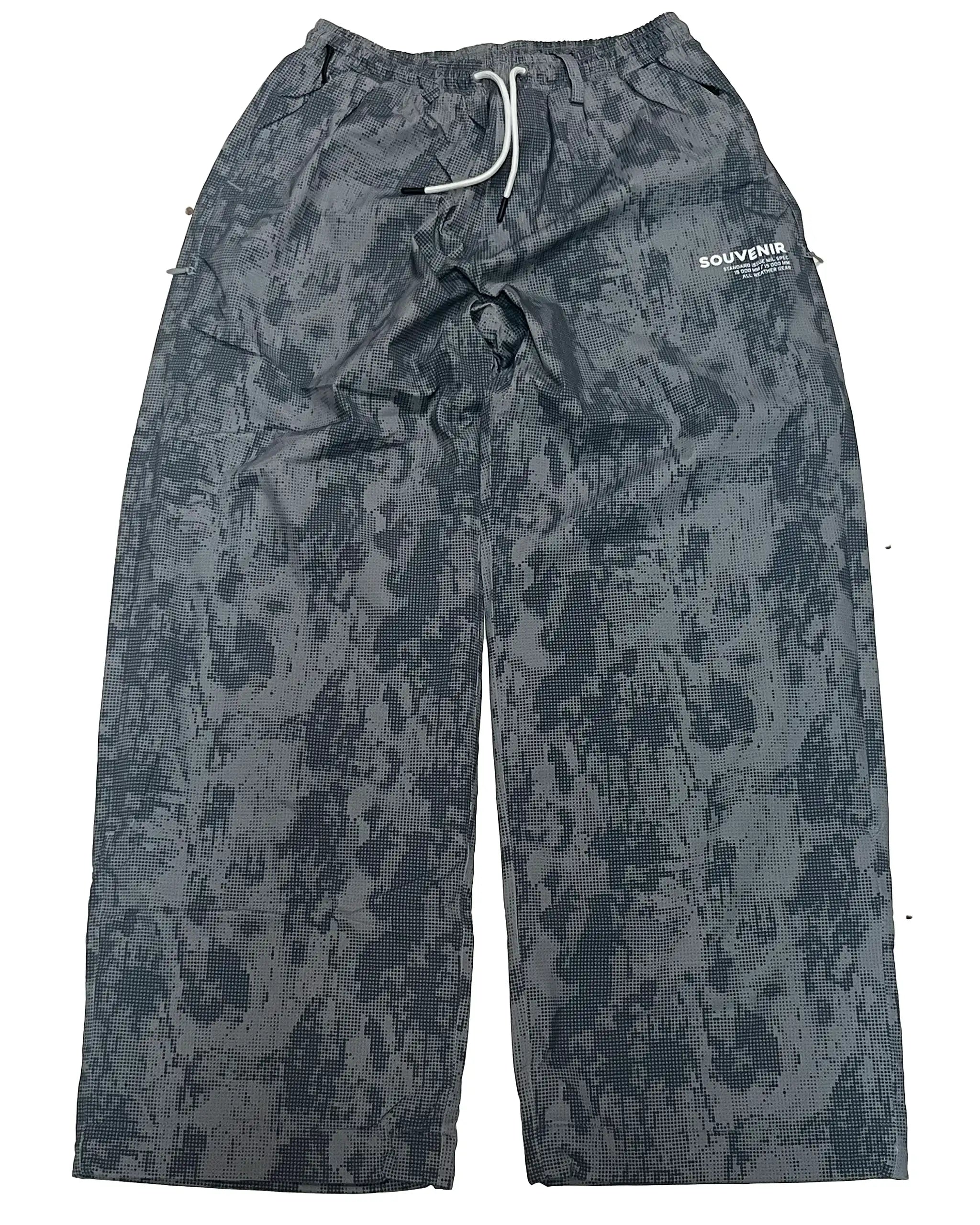 Pantalon de neige Pantalon Neige Parachute - Blotch Print - Cool Grey par SOUVENIR