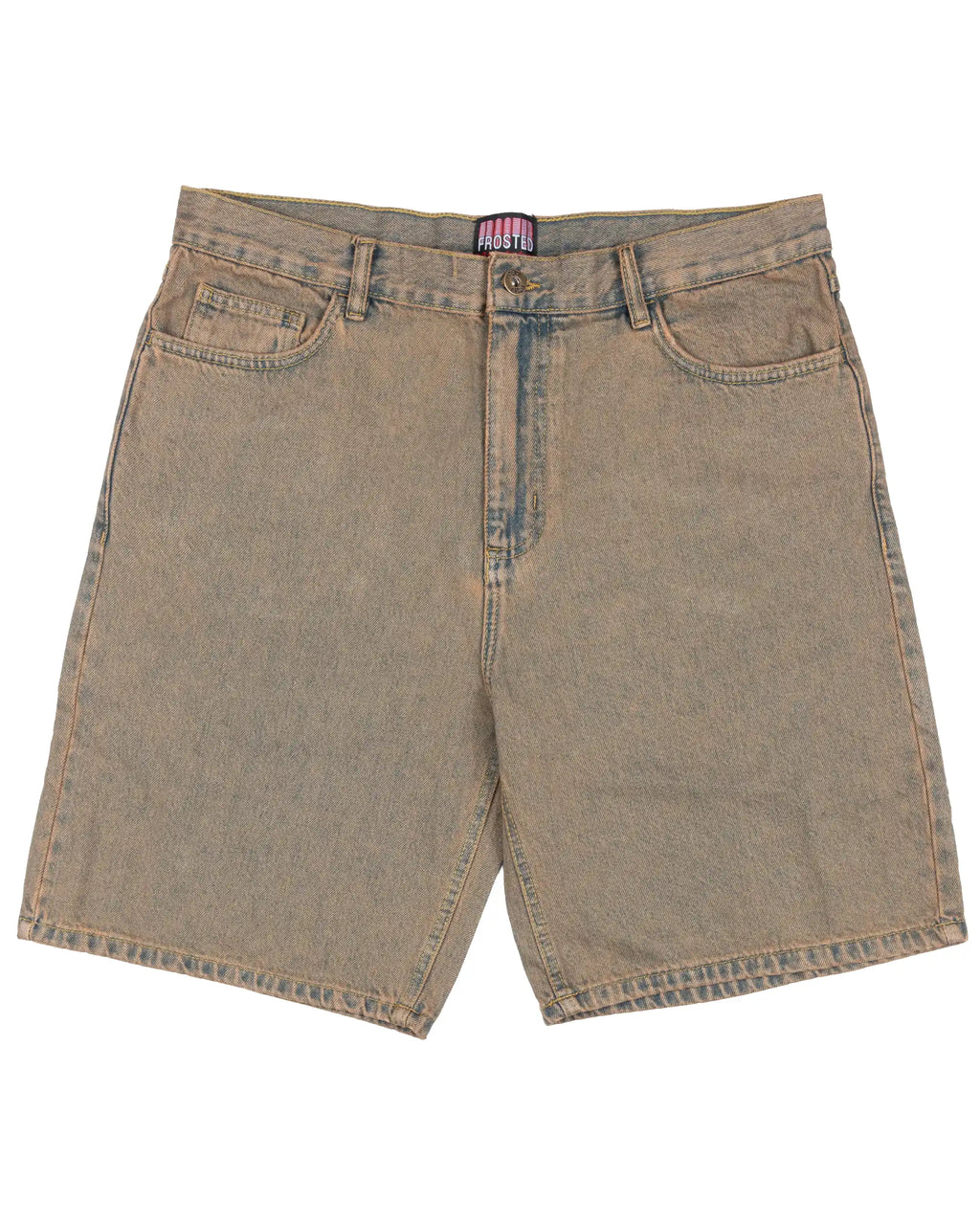 Short Wavy Baggy - Faded Khaki par FROSTED