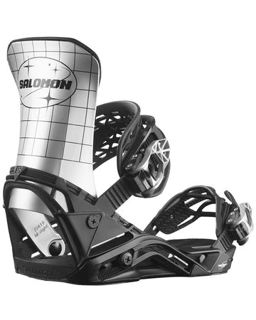 Fixation de snowboard District Pro - Team Chrome 2024