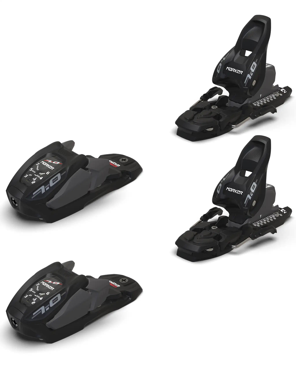 Fixation De Ski 7 - Black/Anthracite 2027