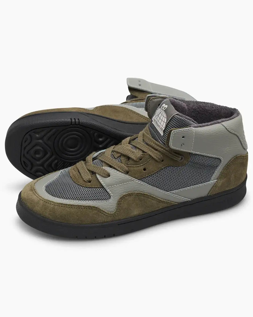 Cm002 Mid Shoes - Olive Grey/Black