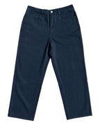 Wavy Classic Baggy Jeans - Navy