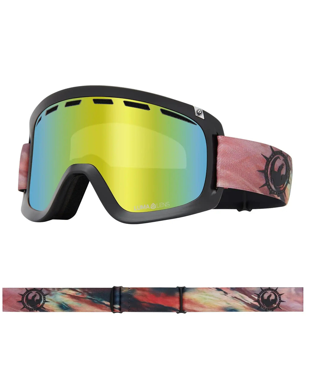 Goggles D1 Otg 2 - Burnout/Gold par DRAGON