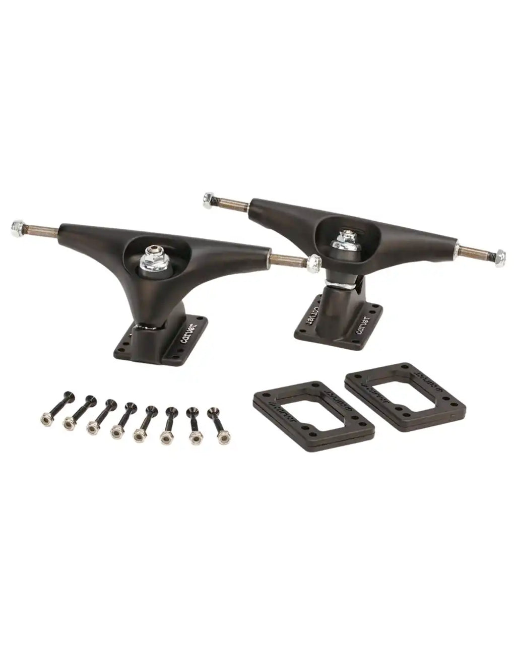 Cx Surfskate Hollow Trucks Set - Coal Black