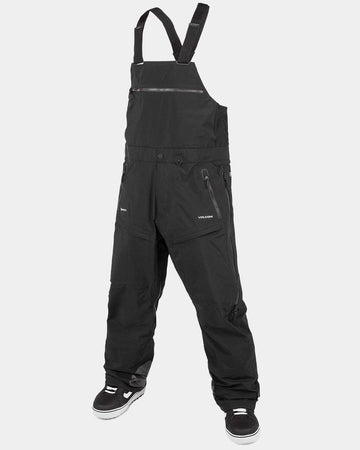 3L Gore-Tex Bib Overhauler Snow Bib - Black
