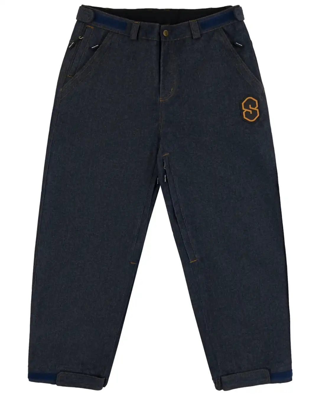 3 Ply Denim Snow Pants - Dark Denim