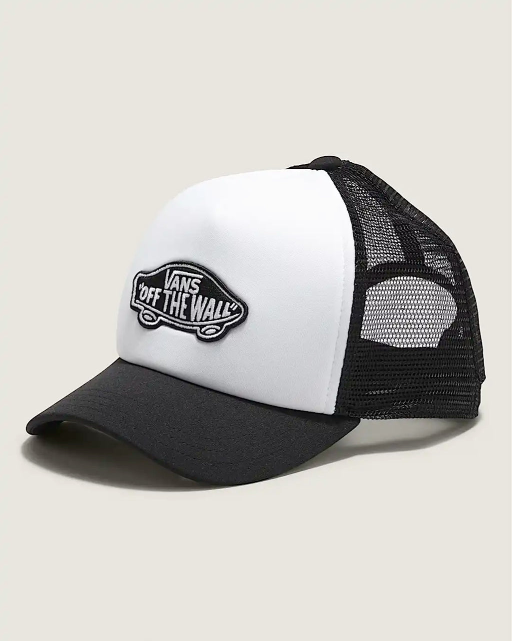 Kids Classic Patch Curved Hat - Black/White