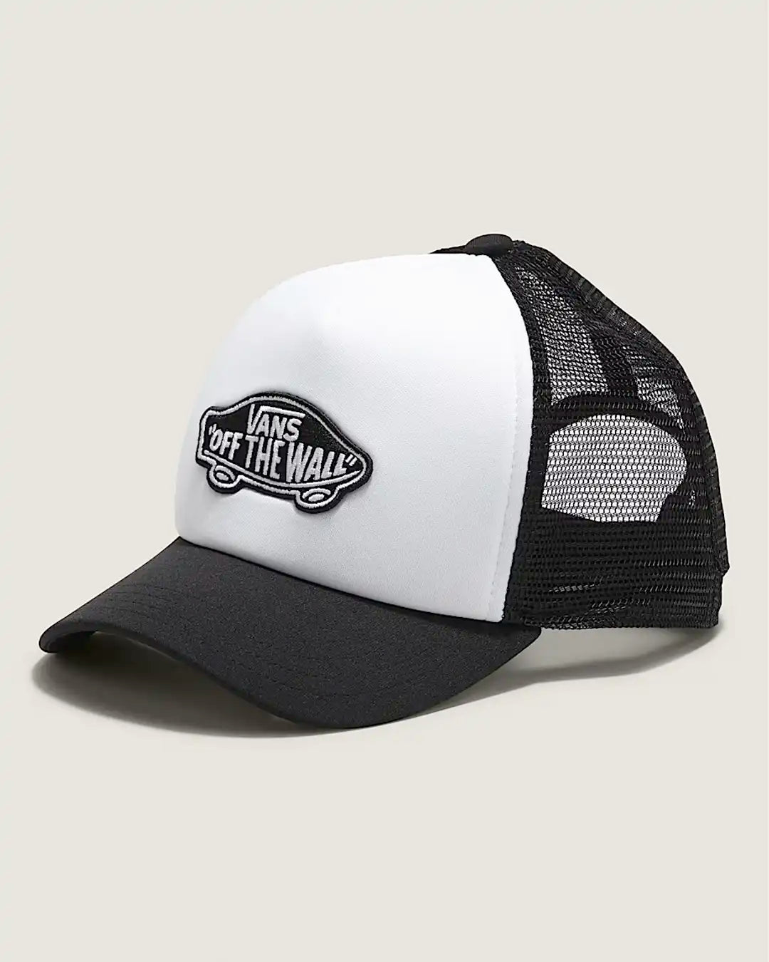 Kids Classic Patch Curved Hat - Black/White