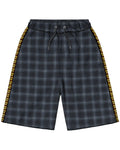 Plaid Shorts - Black