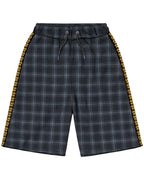Plaid Shorts - Black