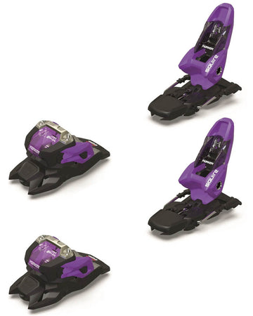 Squire 11 Ski Bindings - Black/Purple 2024