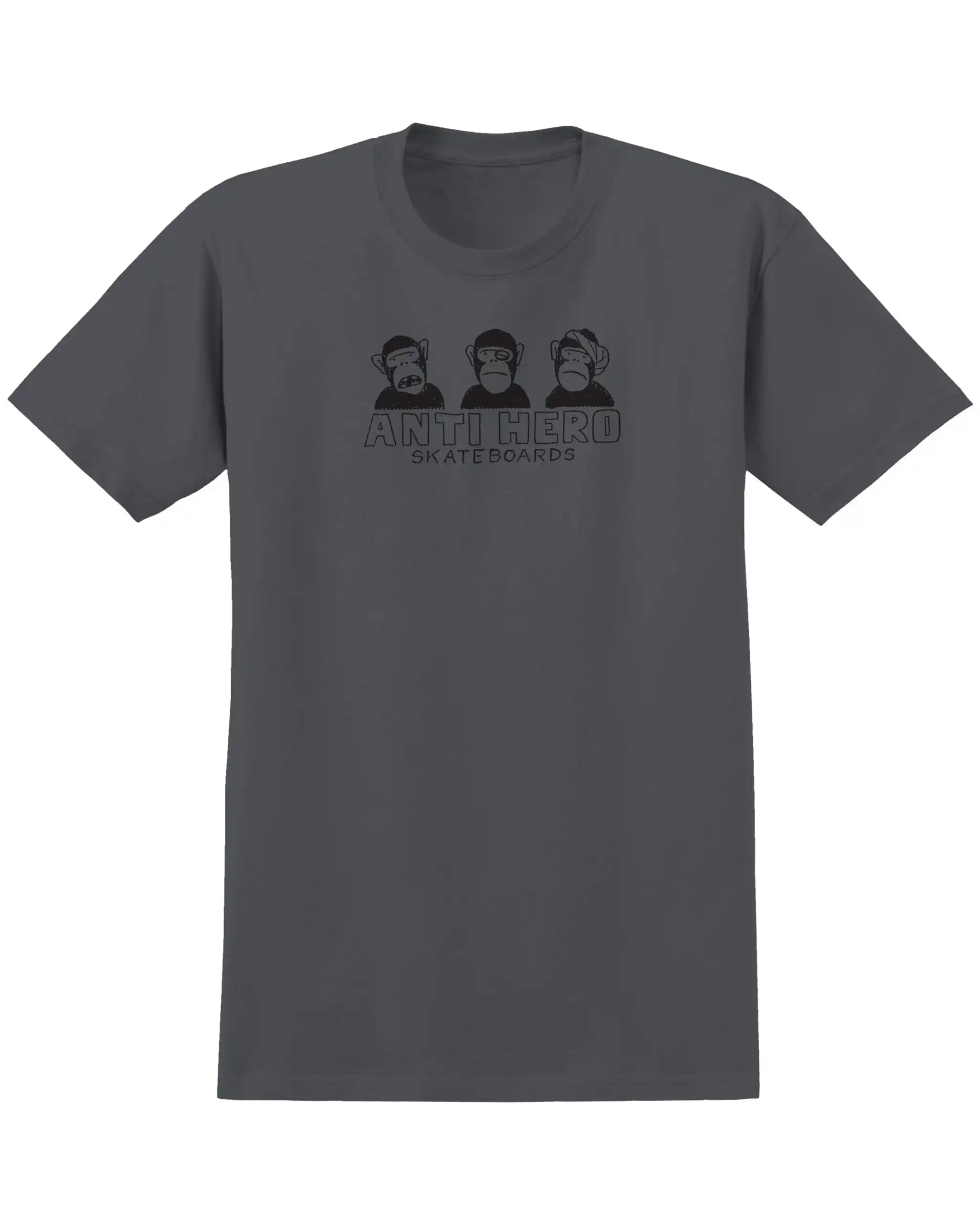 T-Shirt No Evil - Asphalt White