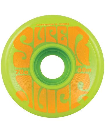 Super Juice Skateboard Wheels - Green