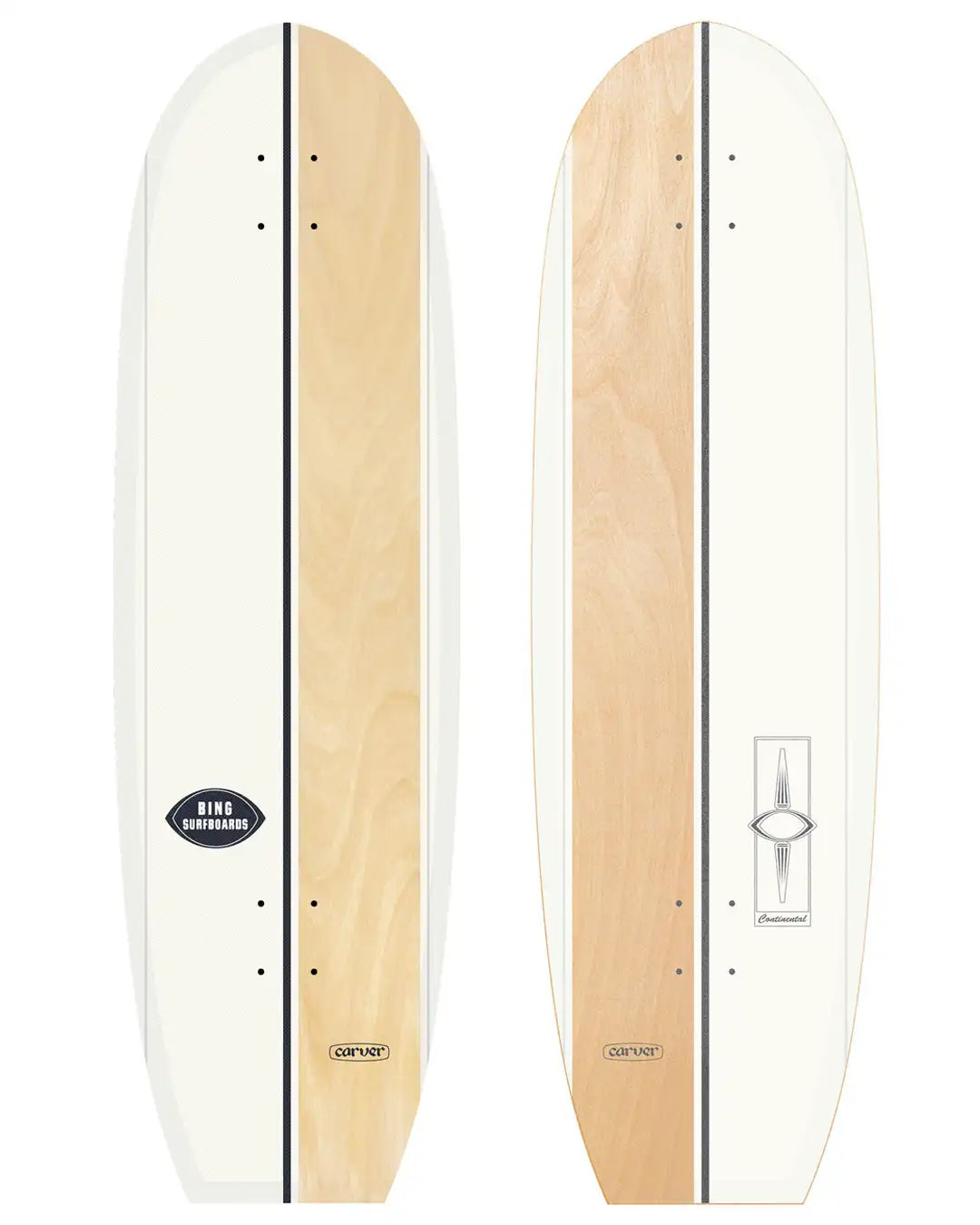 Planche De Longboard Surfskate Bing Continental