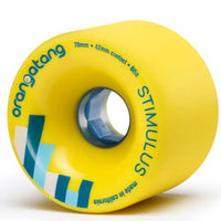 Stimulus Longboard Wheels - Yellow