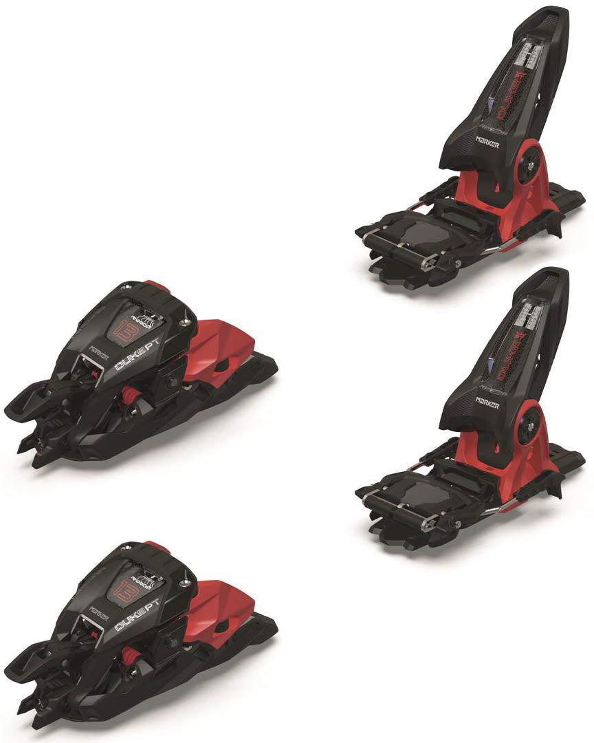 Fixation de ski Duke Pt 13 - Black/Red 2024