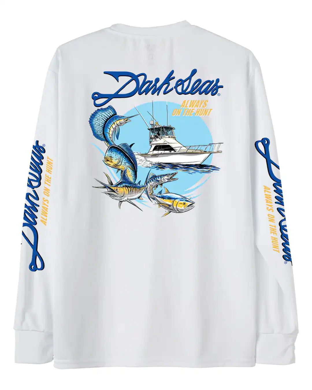 Reel Legends Uv Long Sleeve T-Shirt - White