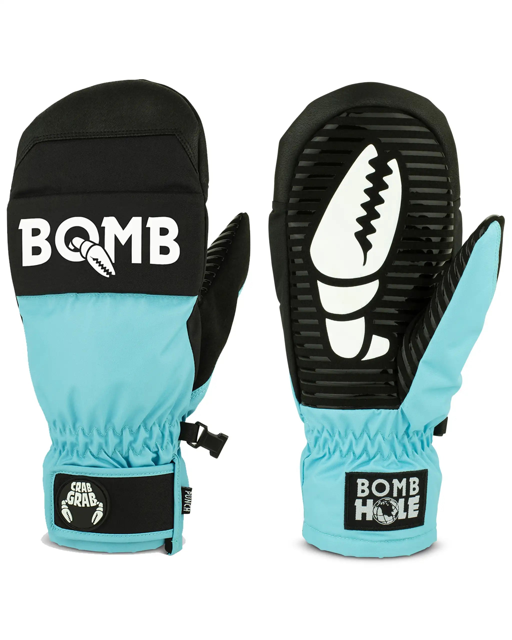 CRAB GRAB Punch Mitt - Bomb Hole Gloves and Mitts