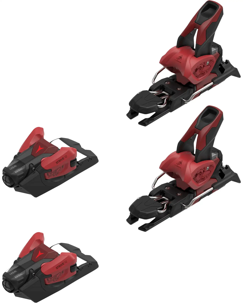 Strive 12 Gw Ski Bindings - Redwood 2027