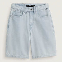 Kids Check-5 Baggy Denim Shorts - Blue Ice